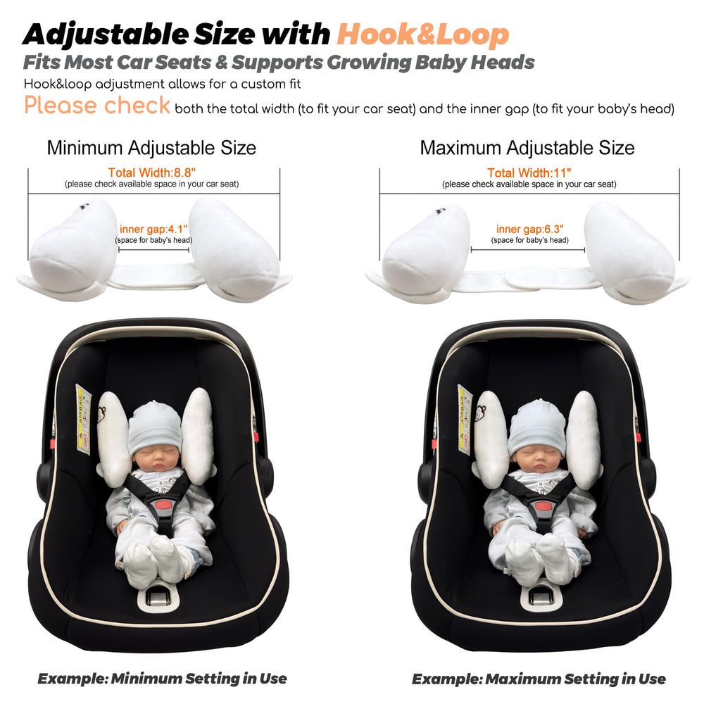 StoHua adjustable infant pillow highlights versatile height for growing heads