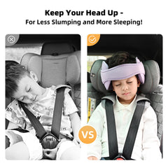 StoHua baby neck support pillow helps comfort during car journeys.