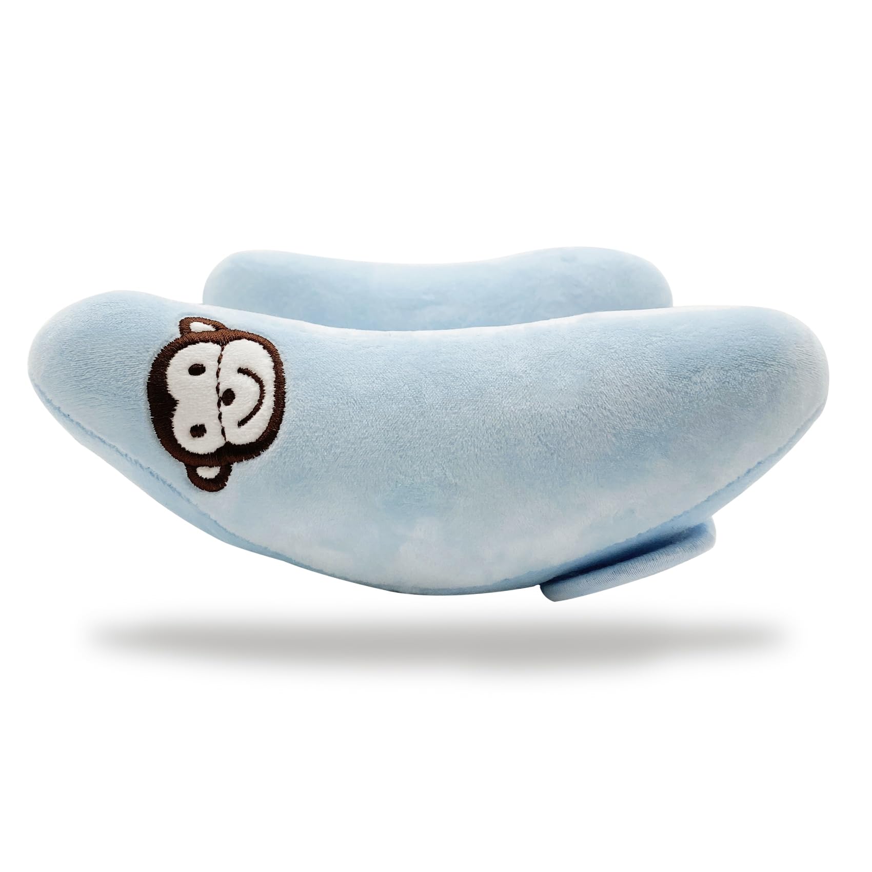 StoHua easy-install neck pillow with hook and loop fasteners