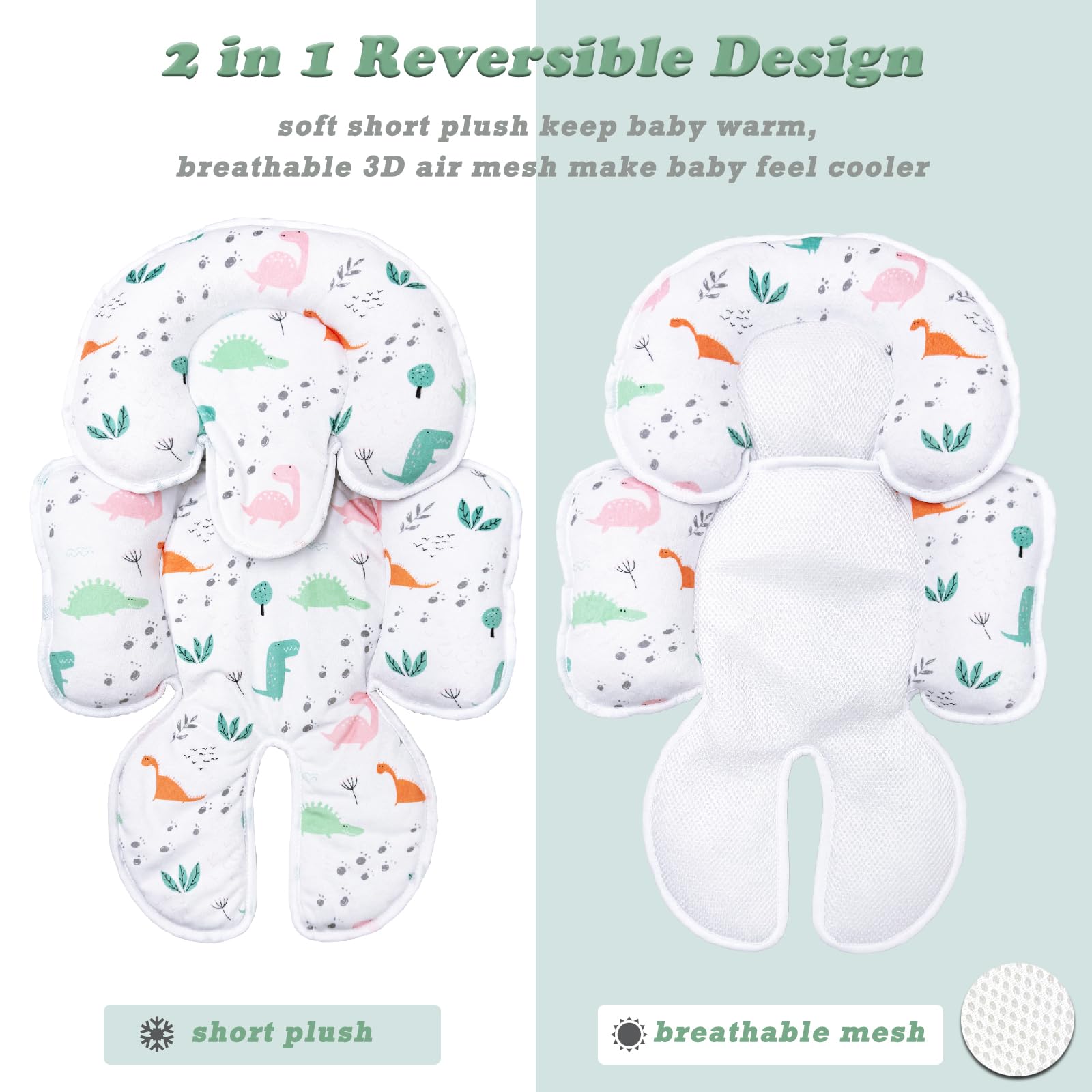 StoHua head neck pillow close-up showing plush, skin-friendly fabric