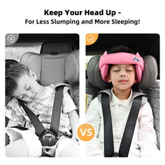 StoHua adjustable buckle ensures secure headrest fit for growing children.