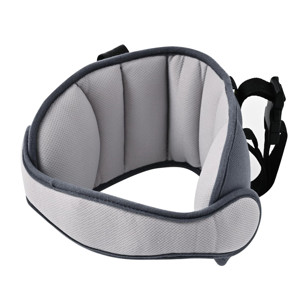 StoHua head support band angle view provides steady neck support on car trips