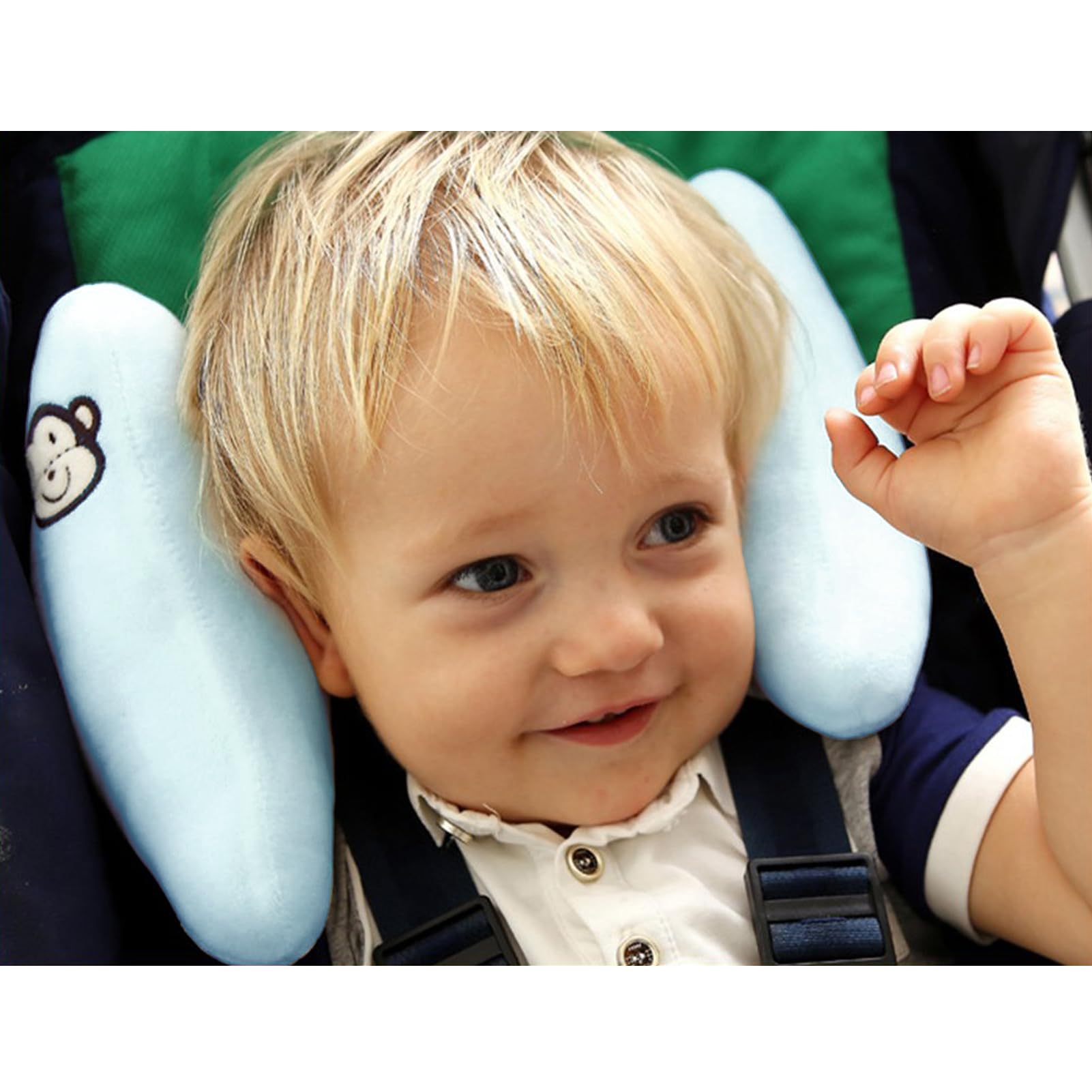 StoHua neck support plush pillow for cozy naps on the go