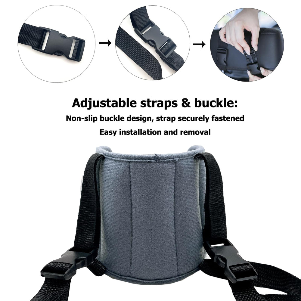 StoHua travel-friendly head support ready for road trips