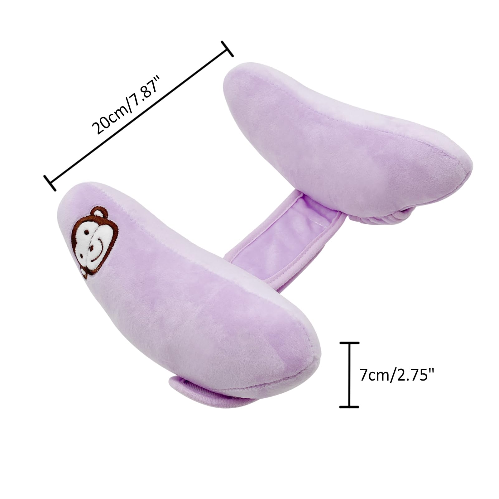 StoHua Travel pillow in stroller shows portable comfort on trips.