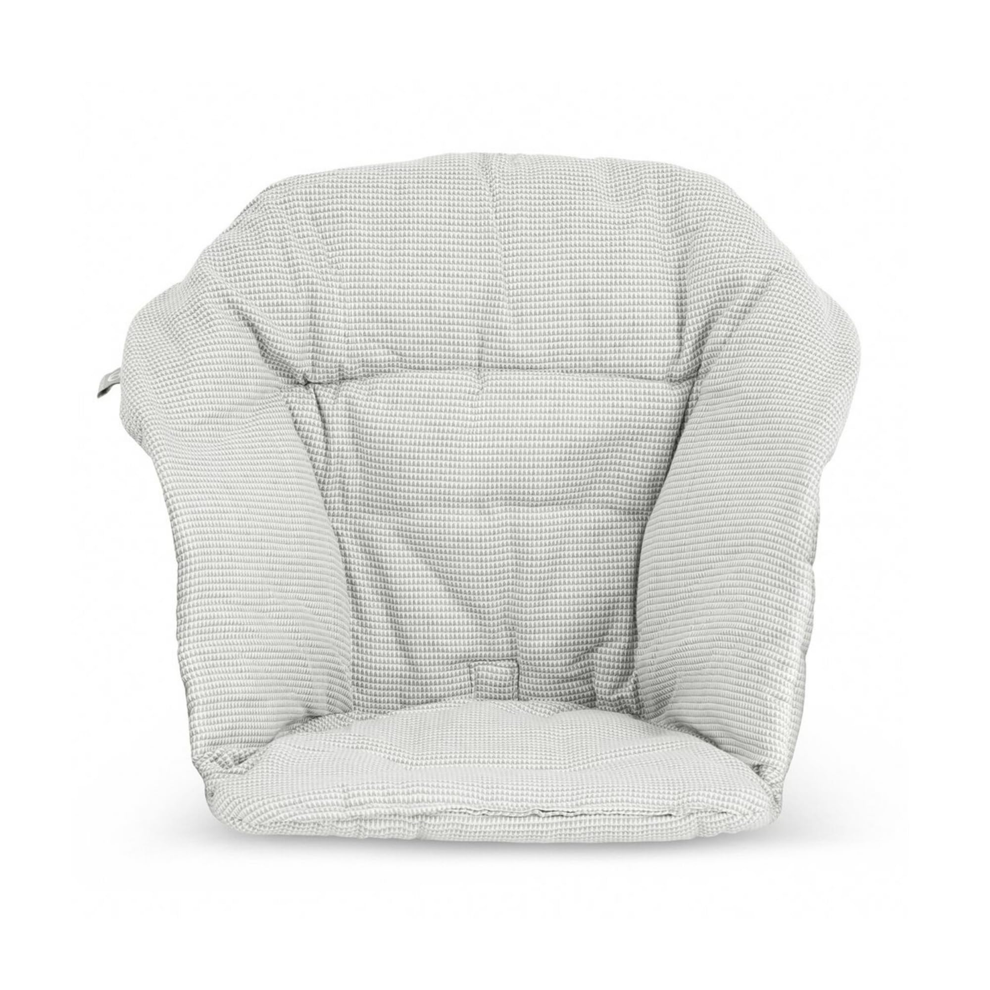 Stokke Clikk Cushion Nordic Grey front view showing extra back support for babies