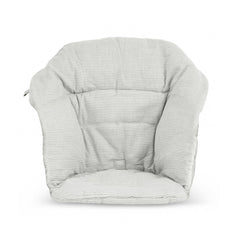 Stokke Clikk Cushion Nordic Grey front view showing extra back support for babies