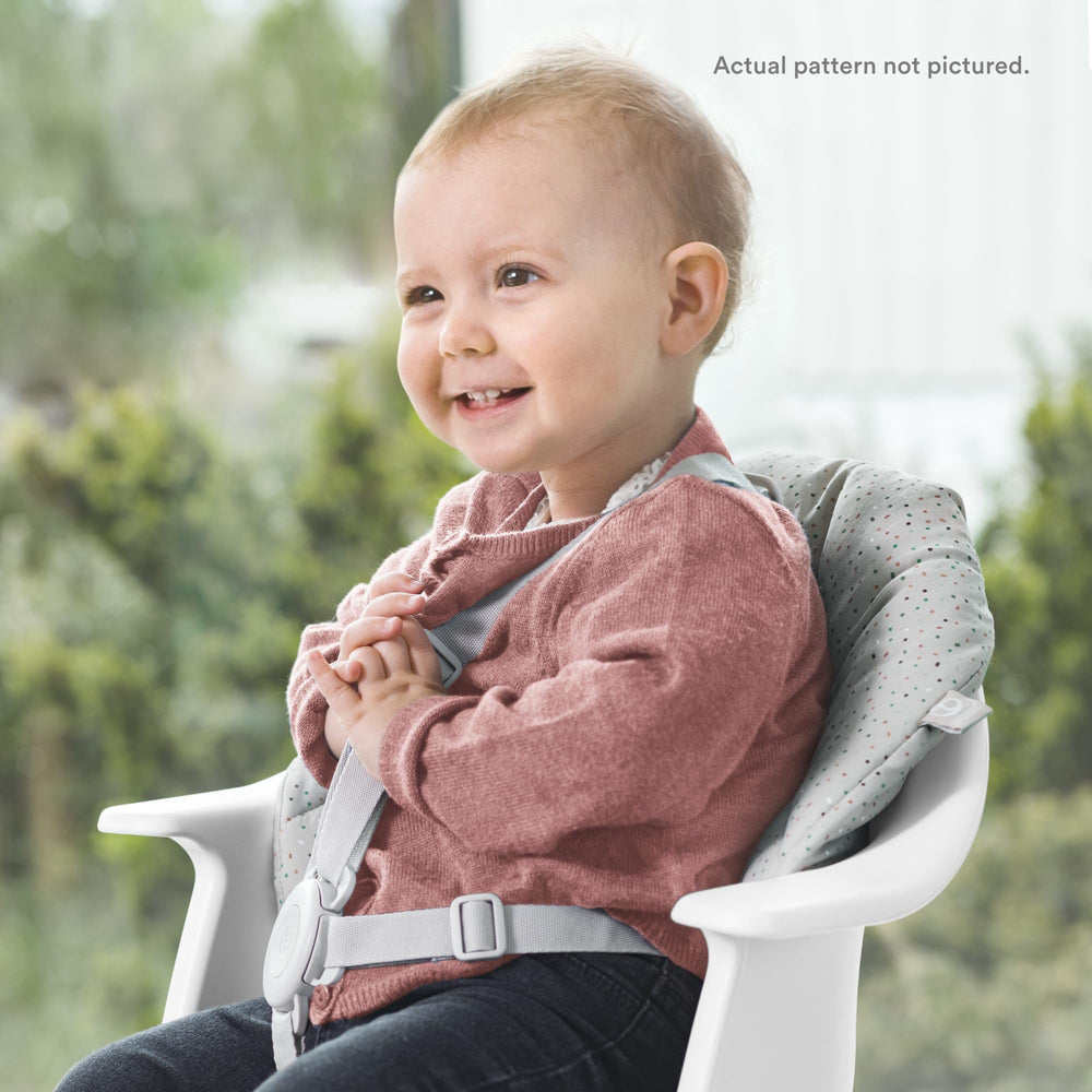 Stokke Clikk Cushion Nordic Grey machine washable fabric for easy cleaning