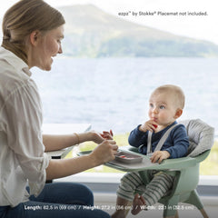 Stokke Clikk demonstrates its three configurations for growing toddlers.