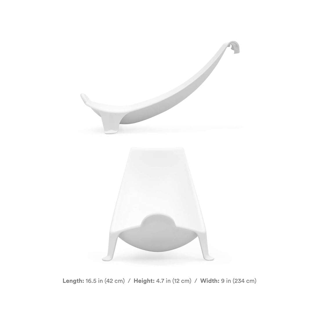 Foldable tub interior with newborn support demonstrates quick setup