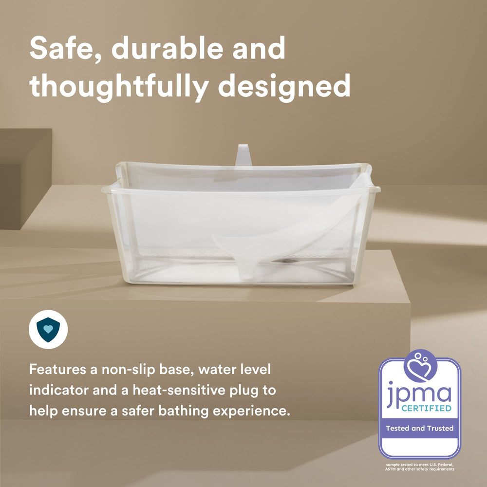 JPMA-certified safety for peace of mind during baths.