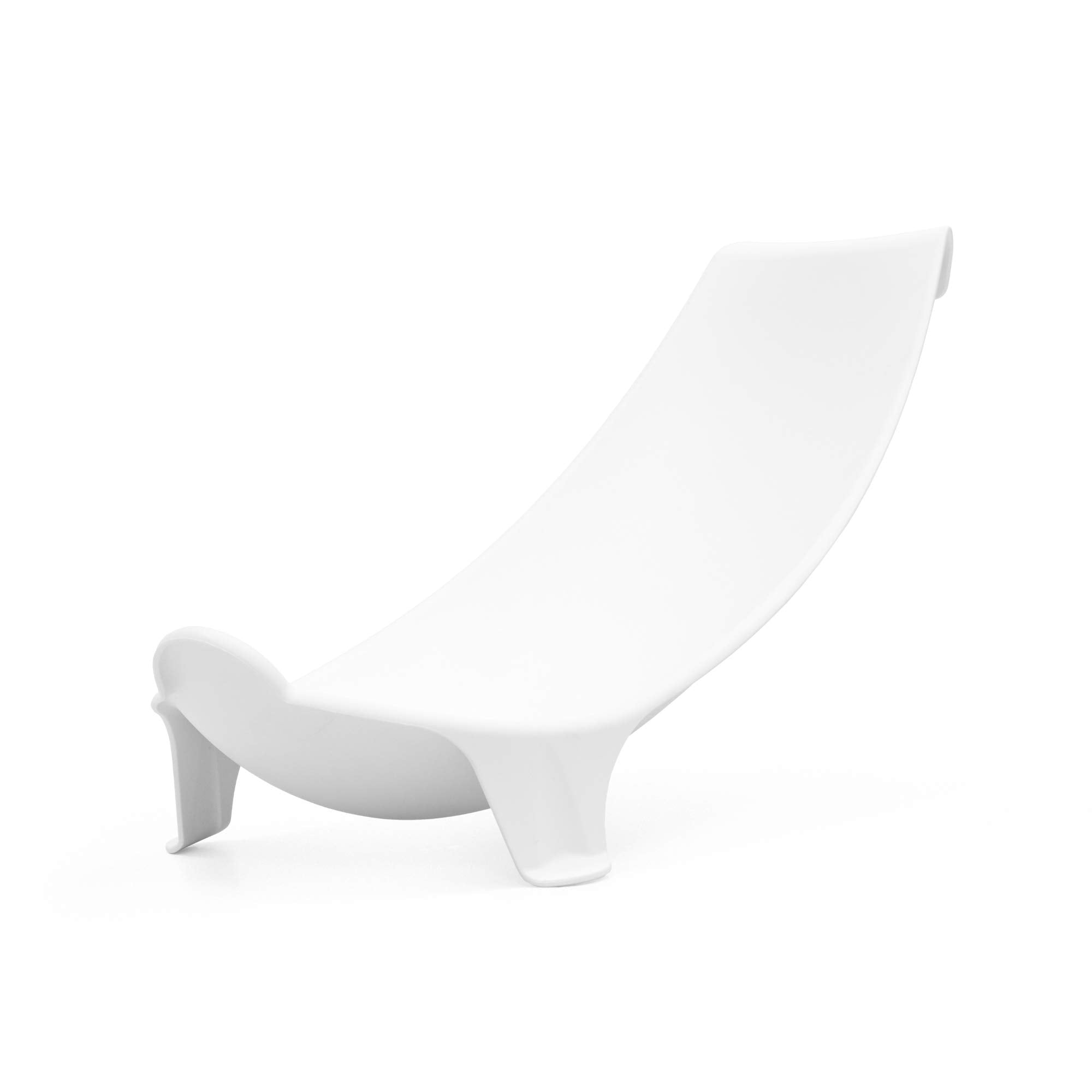 Stokke Flexi Bath Stand close-up shows non-slip legs and safety indicators