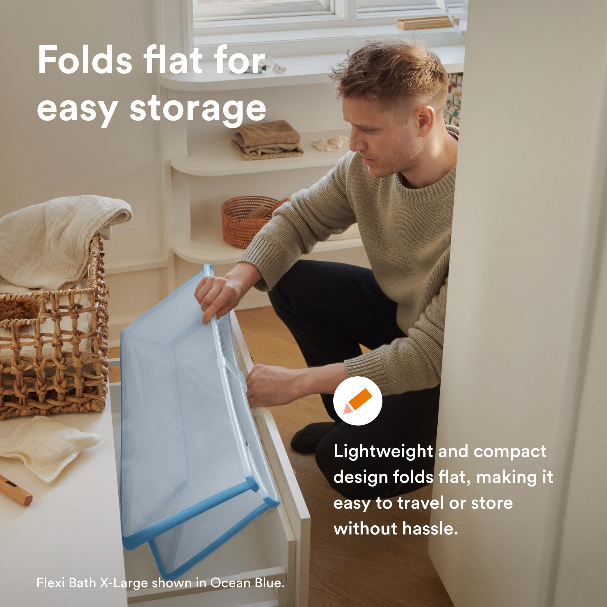Stokke Flexi Bath X-Large with siblings for shared bath time