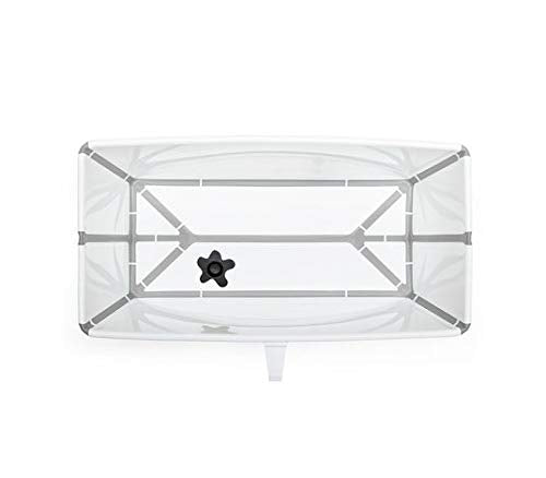 Stokke Flexi Bath X-Large in travel-ready setup with compact profile.