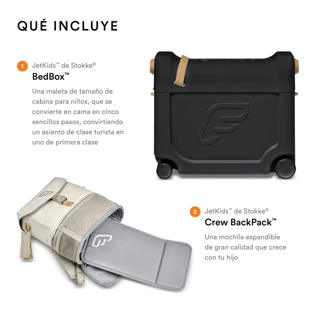 Stokke JetKids BackPack reflective material enhances travel safety