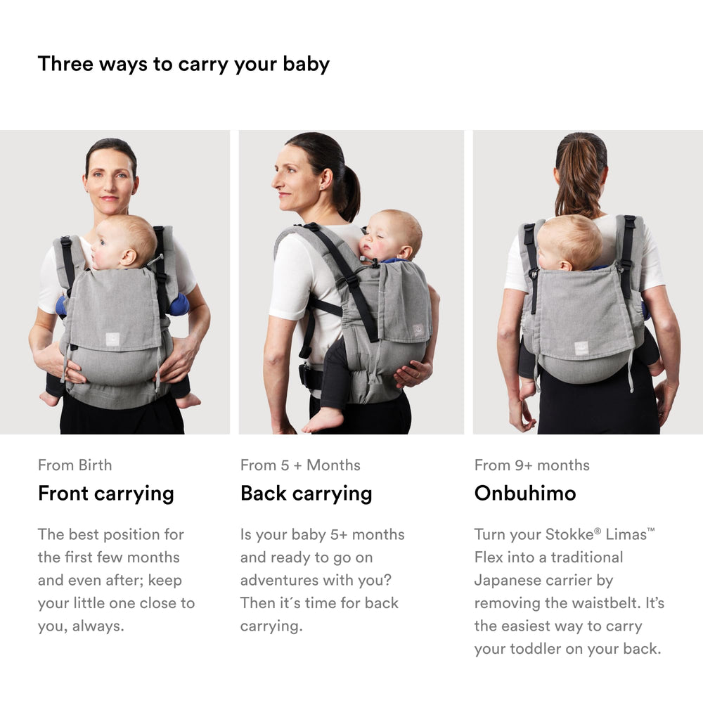 Stokke Limas Carrier Flex Leopard Lilac adjustable base for proper seating
