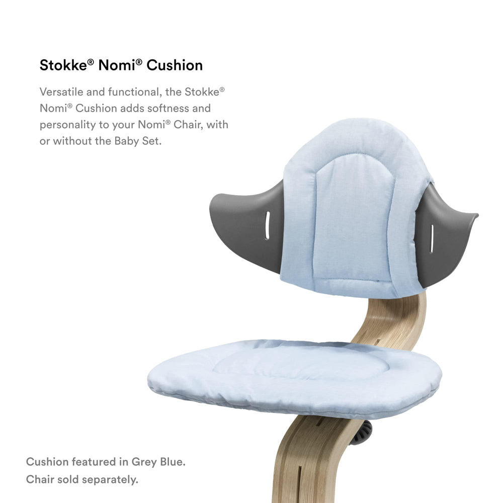 Close-up of Mickey detail on Stokke Nomi cushion for playful décor