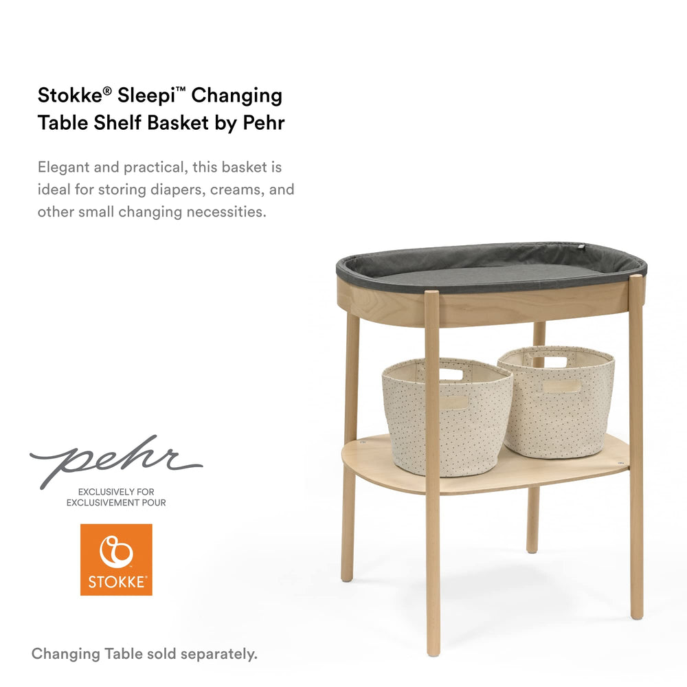 Stokke Sleepi basket shows AZO-free dyes and easy care