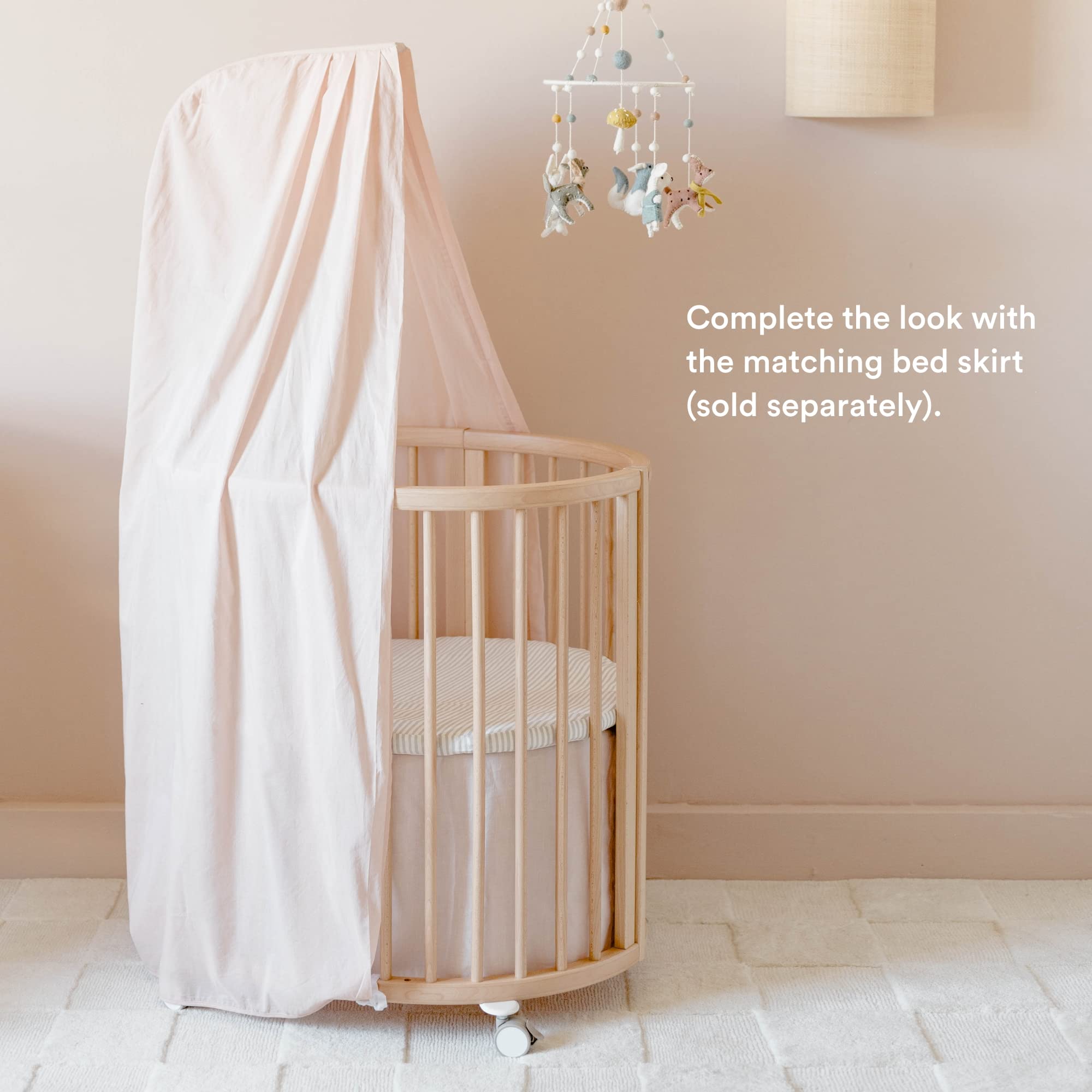 Stokke Sleepi Canopy by Pehr V3 color options brighten any nursery