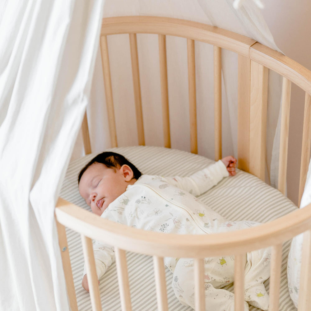 Stokke Sleepi Canopy is machine washable for easy nursery care.