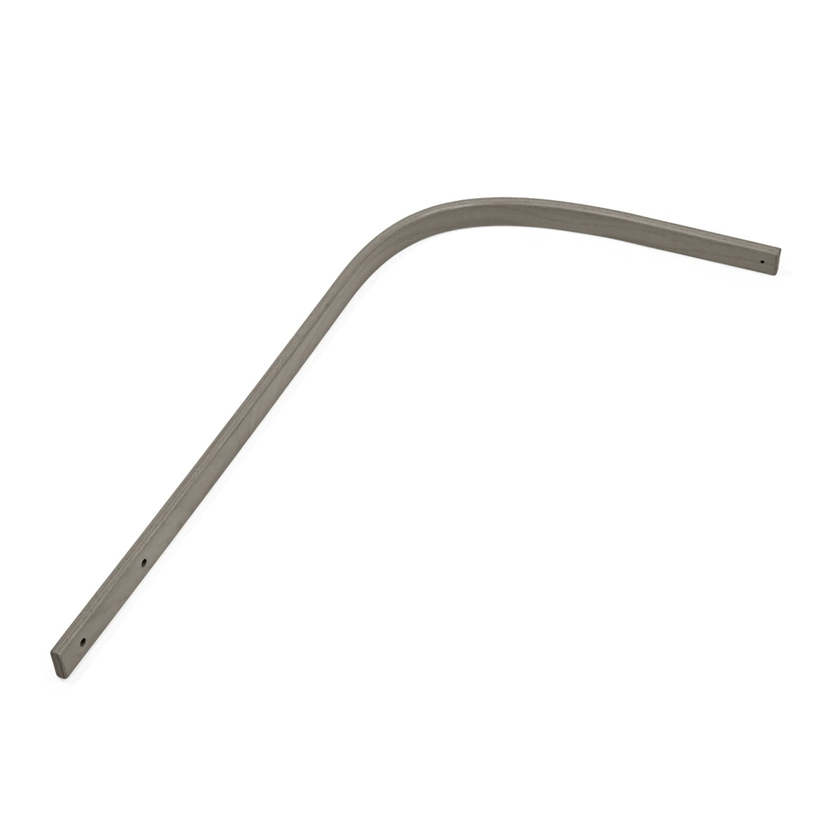 Stokke Sleepi Drape Rod V3 with hazy grey curtain hanging for a serene nursery.