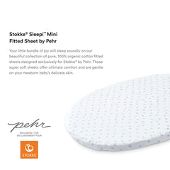 Stokke Sleepi Mini Rainbow Dot pattern adds playful decor for baby