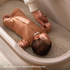 Stokke Snoozi Protection Sheet machine washable for easy, regular cleaning