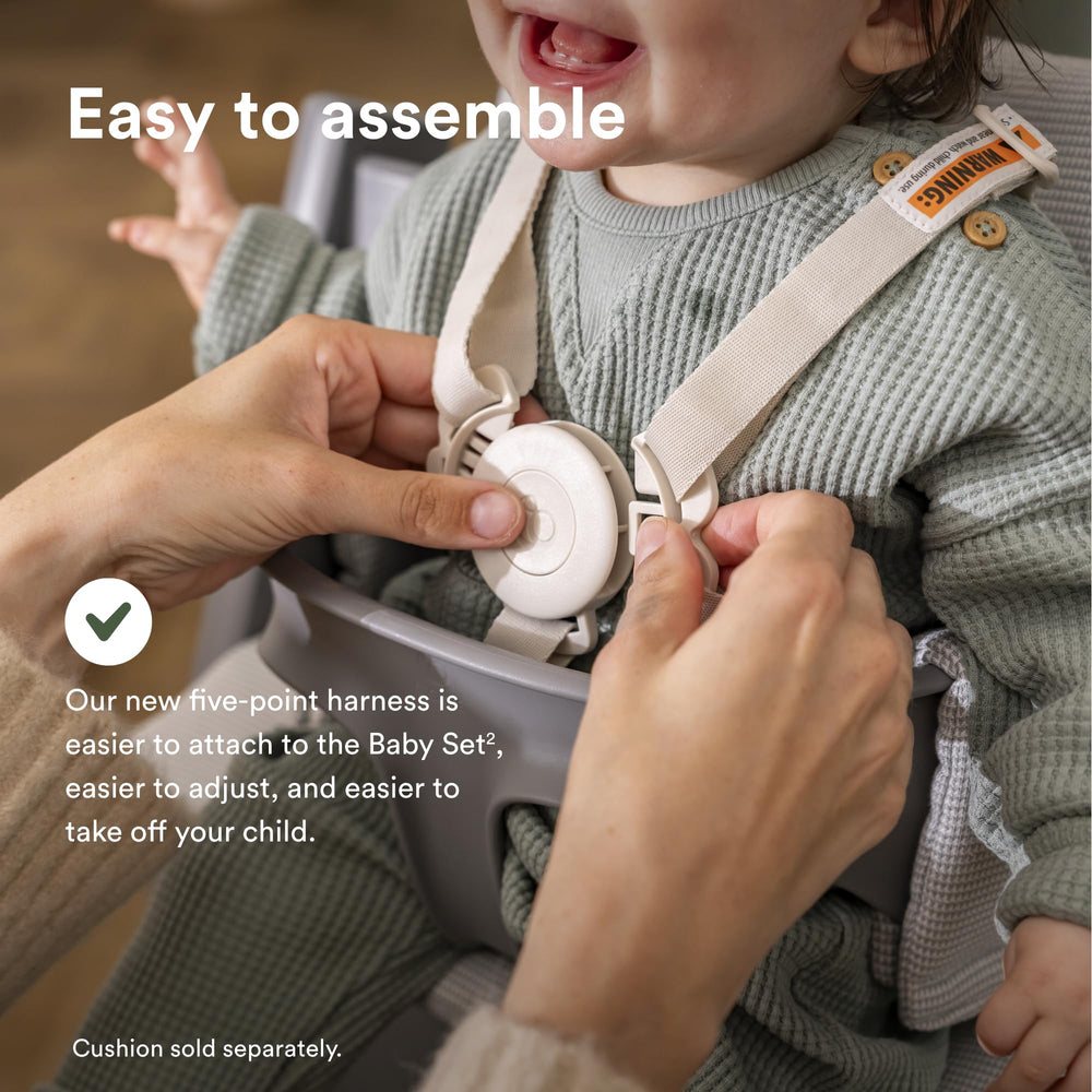 Stokke Tripp Trapp 300 lb capacity supports family use