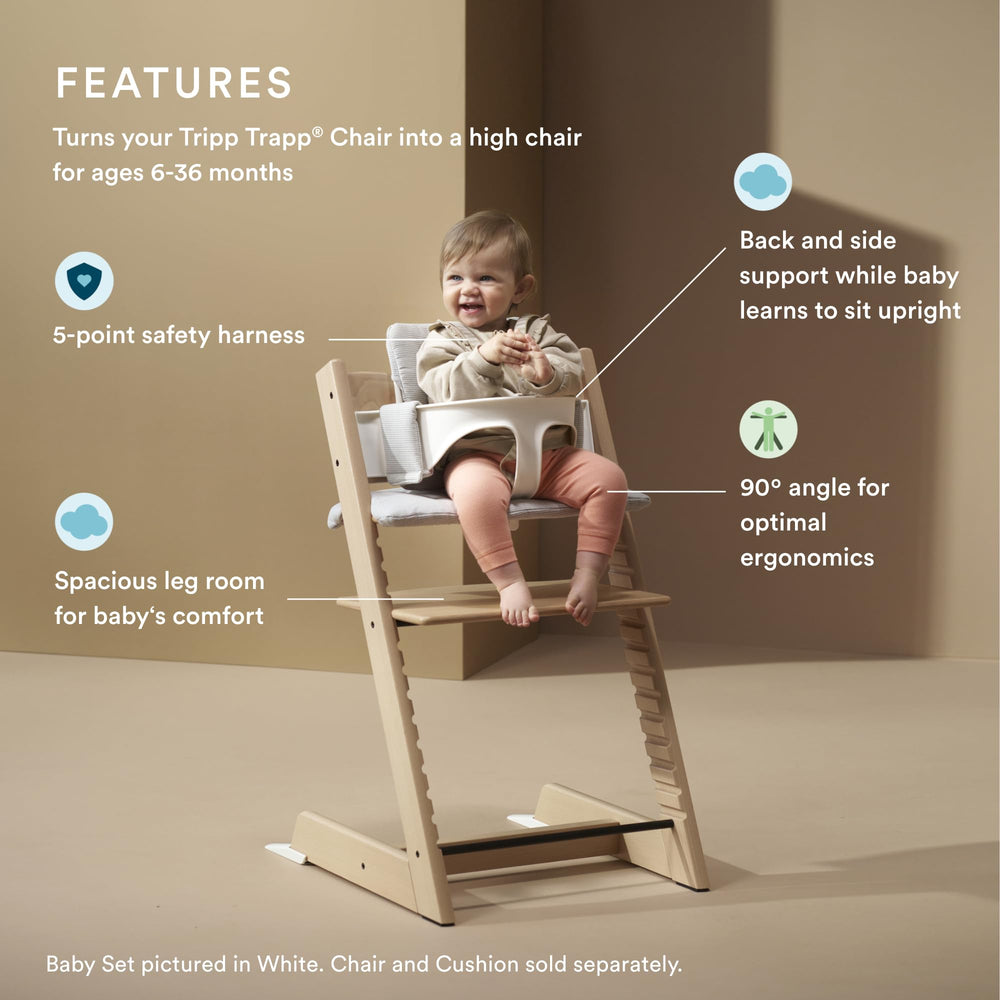 Stokke Tripp Trapp Baby Set 2 Natural side cushions for stability during meals
