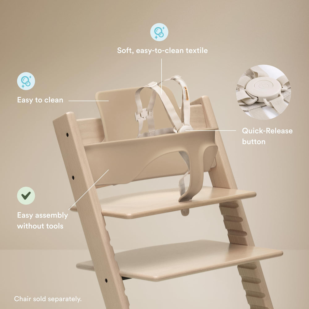 Stokke Tripp Trapp Baby Set 2 side support for growing child.