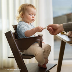 Stokke Tripp Trapp Baby Set 2 backrest detail highlights added support and stability