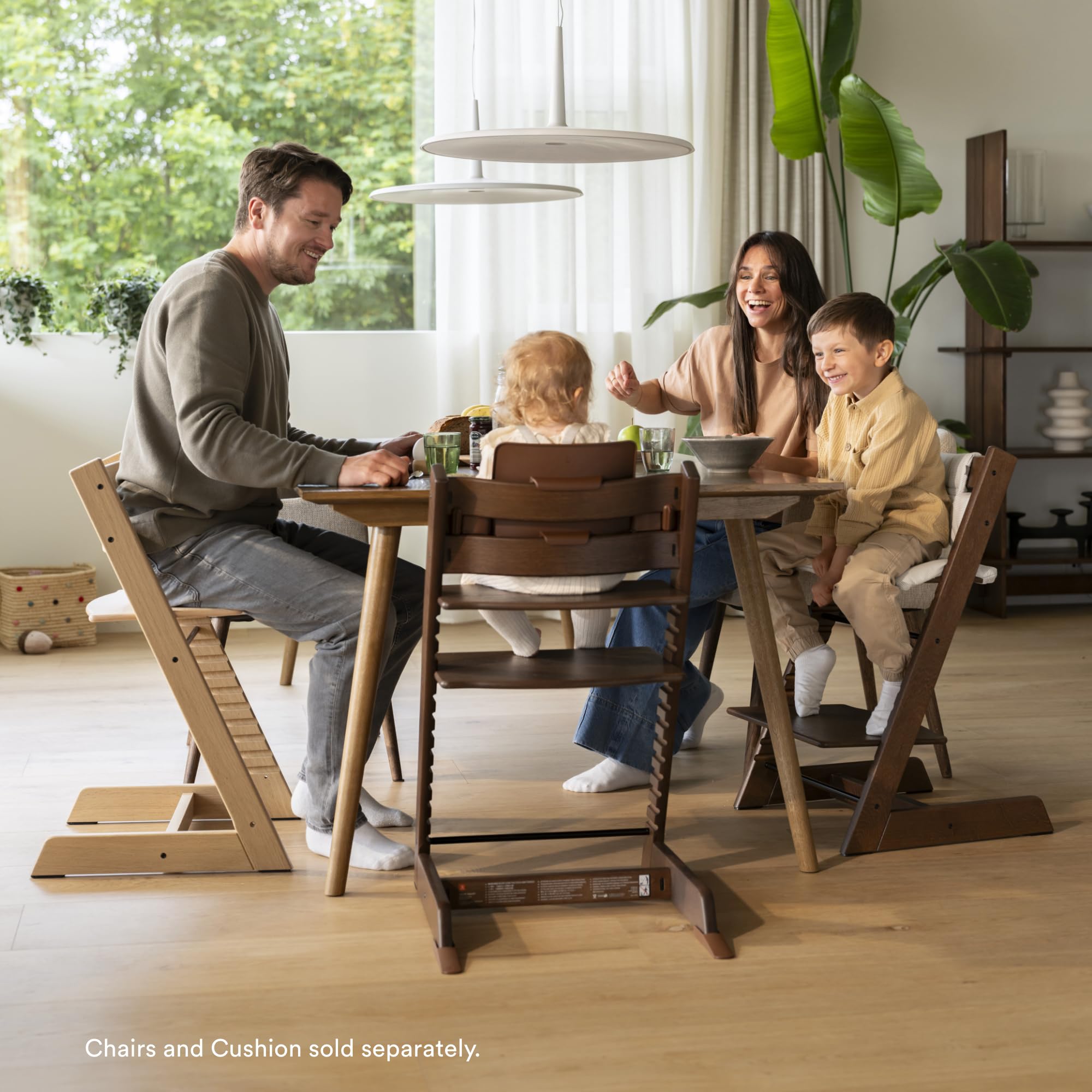 Stokke Tripp Trapp Baby Set 2 cushion compatibility keeps seating cohesive with cushions