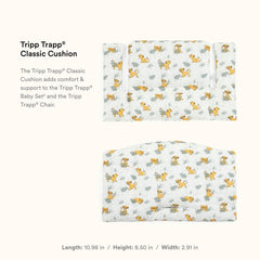 Stokke Tripp Trapp cushion is machine washable for simple cleaning.