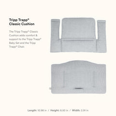 Stokke Tripp Trapp Classic Cushion 2 is machine washable for simple cleanup