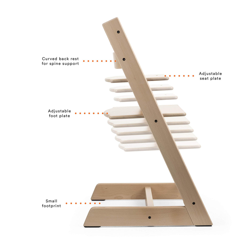 Stokke Tripp Trapp High Chair in use for mealtime or crafts with family