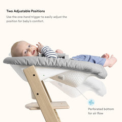Stokke Tripp Trapp Newborn Set toy hanger keeps toys within reach