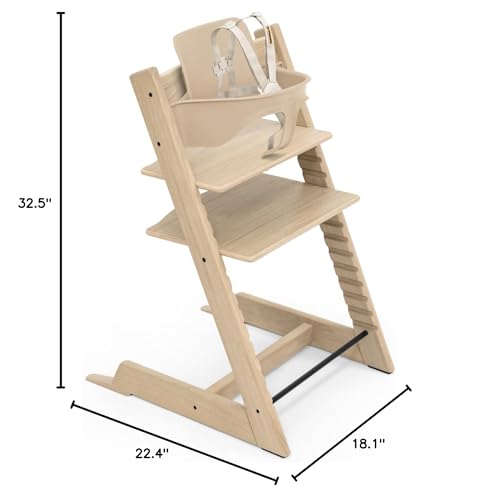 Stokke Tripp Trapp Oak High Chair 2 easy to clean and maintain.