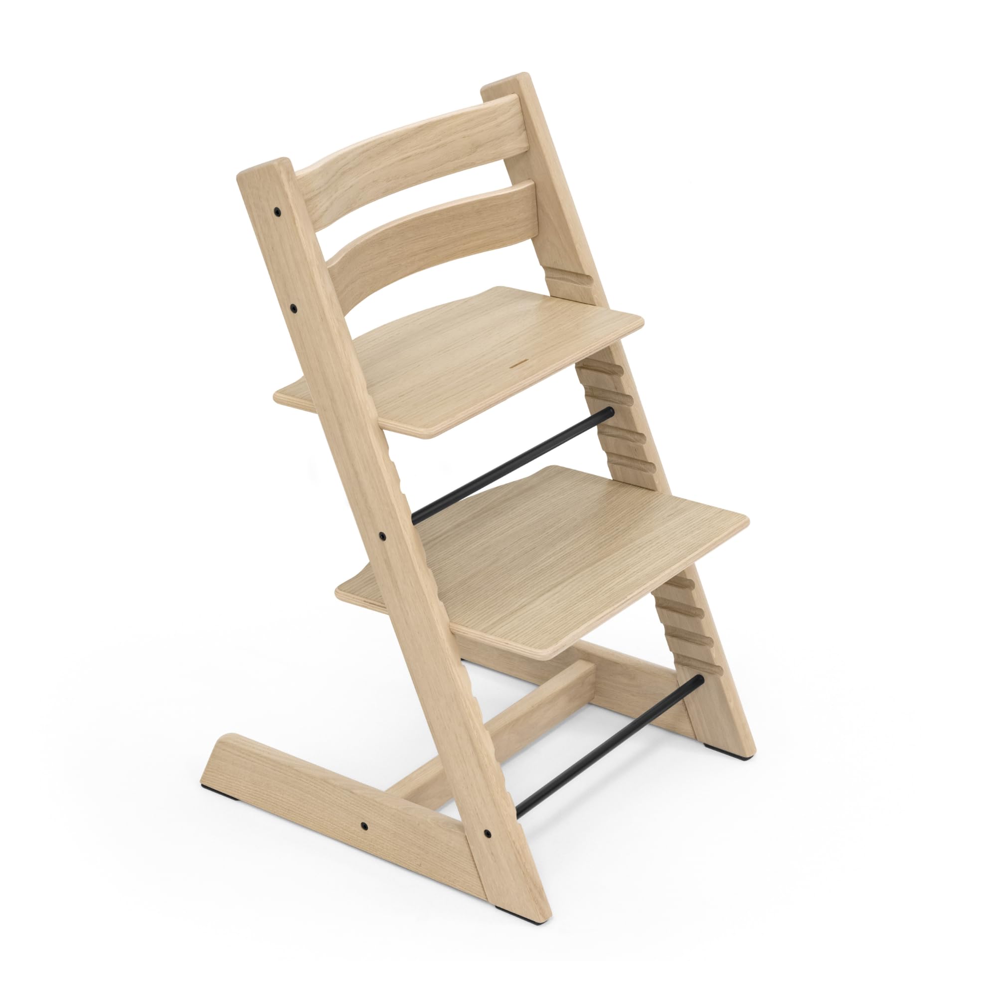 Stokke Tripp Trapp Oak Natural chair assembled for family dining