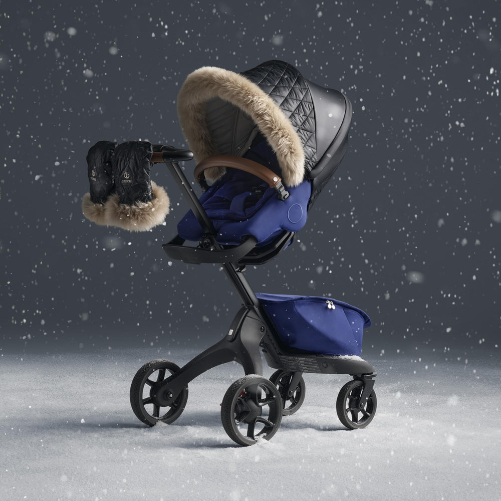 Stokke Xplory X Winter Kit compatibility with seat and Carry Cot and Trailz