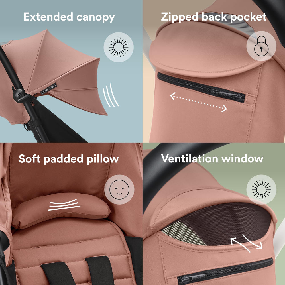 Stokke YOYO 6+ fold-unfold feature enables quick transitions
