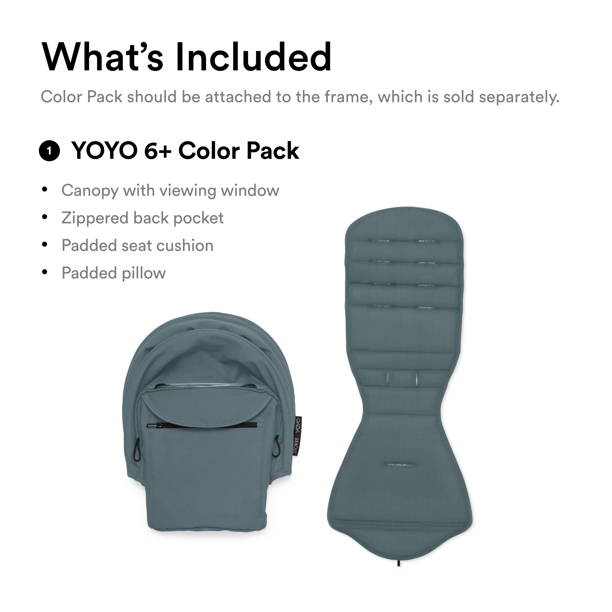 Stokke YOYO 6+ Aqua supports a second rider with YOYO Board