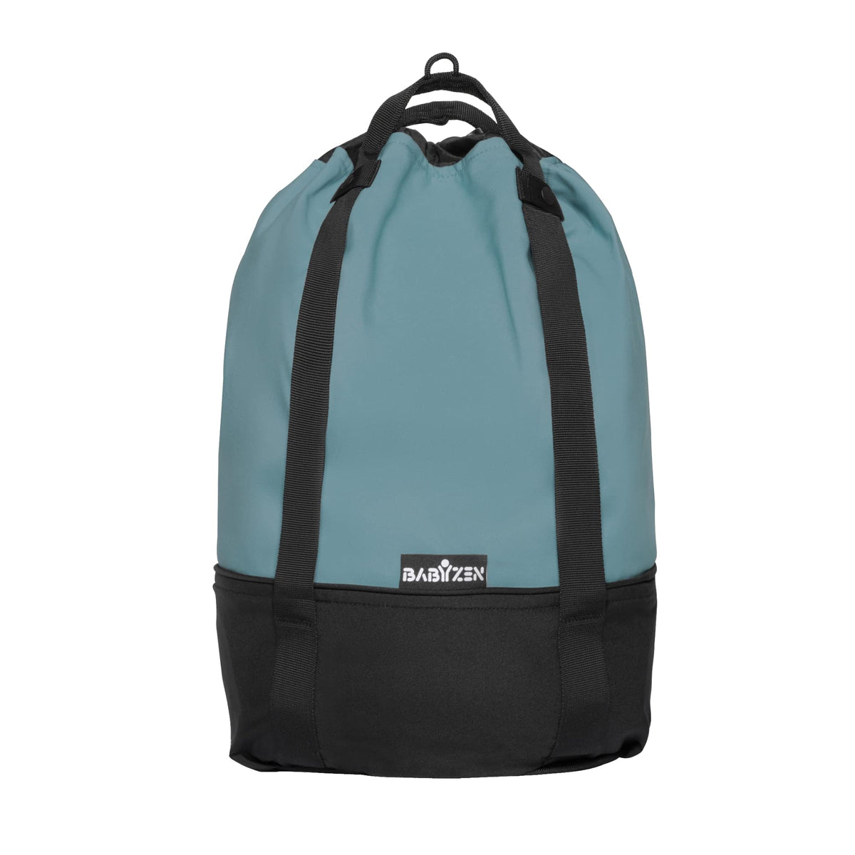 Stokke BABYZEN YOYO Bag Aqua with wheel base for stable on-the-go storage