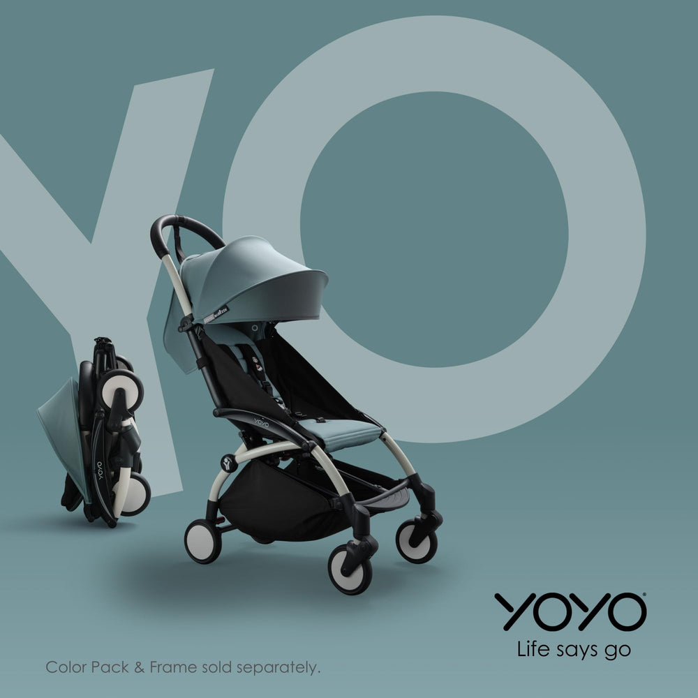 Stokke Yoyo footrest compact design—great for travel and storage.
