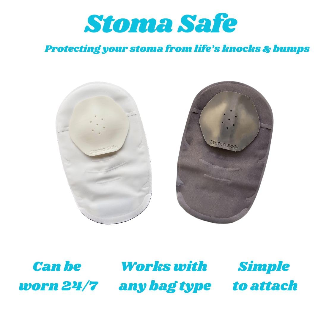 Stoma Safe unobtrusive-profile highlights minimal bulk during daily use.