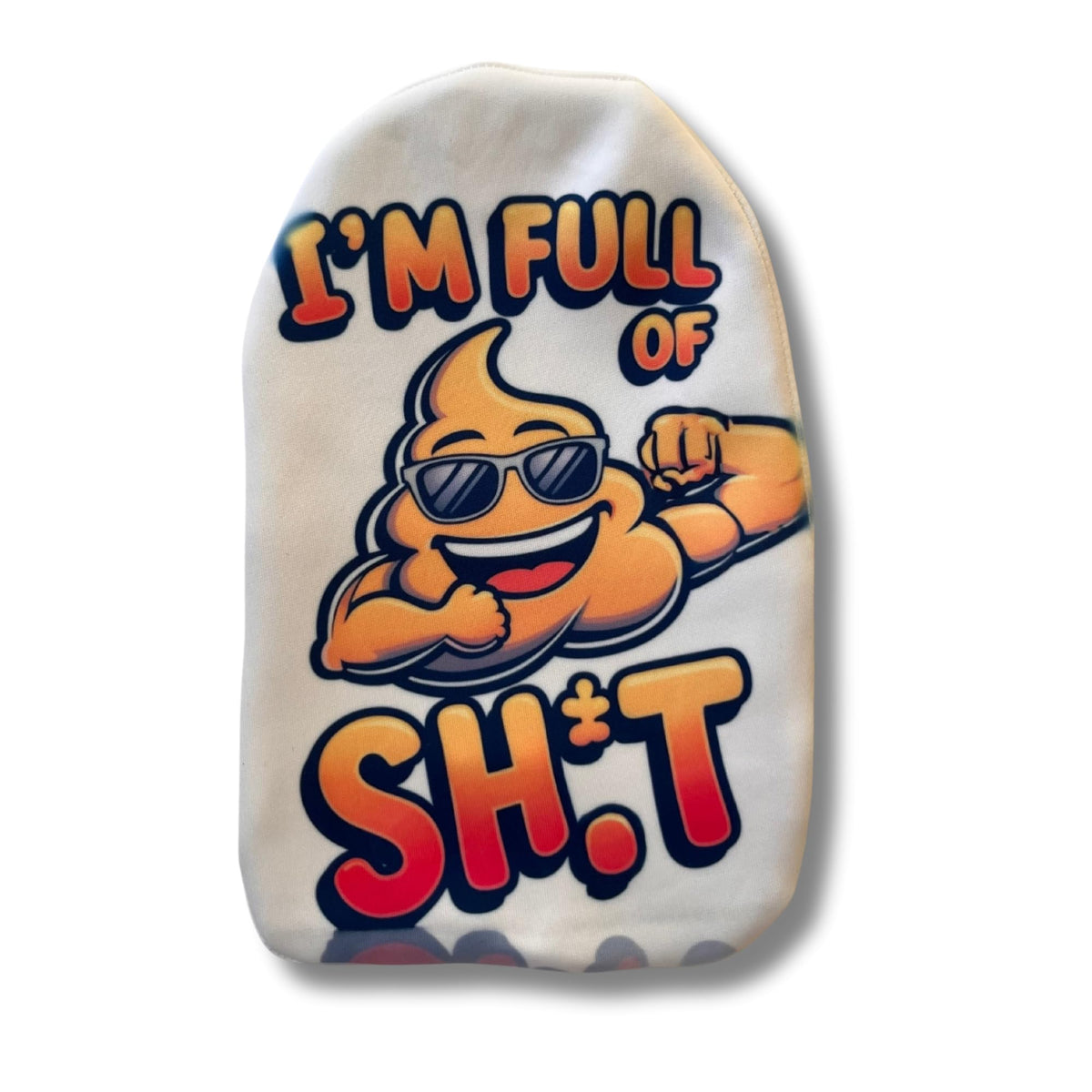 Stoma Styles Full of… ostomy bag cover with emoji design adds daily confidence and playful concealment.