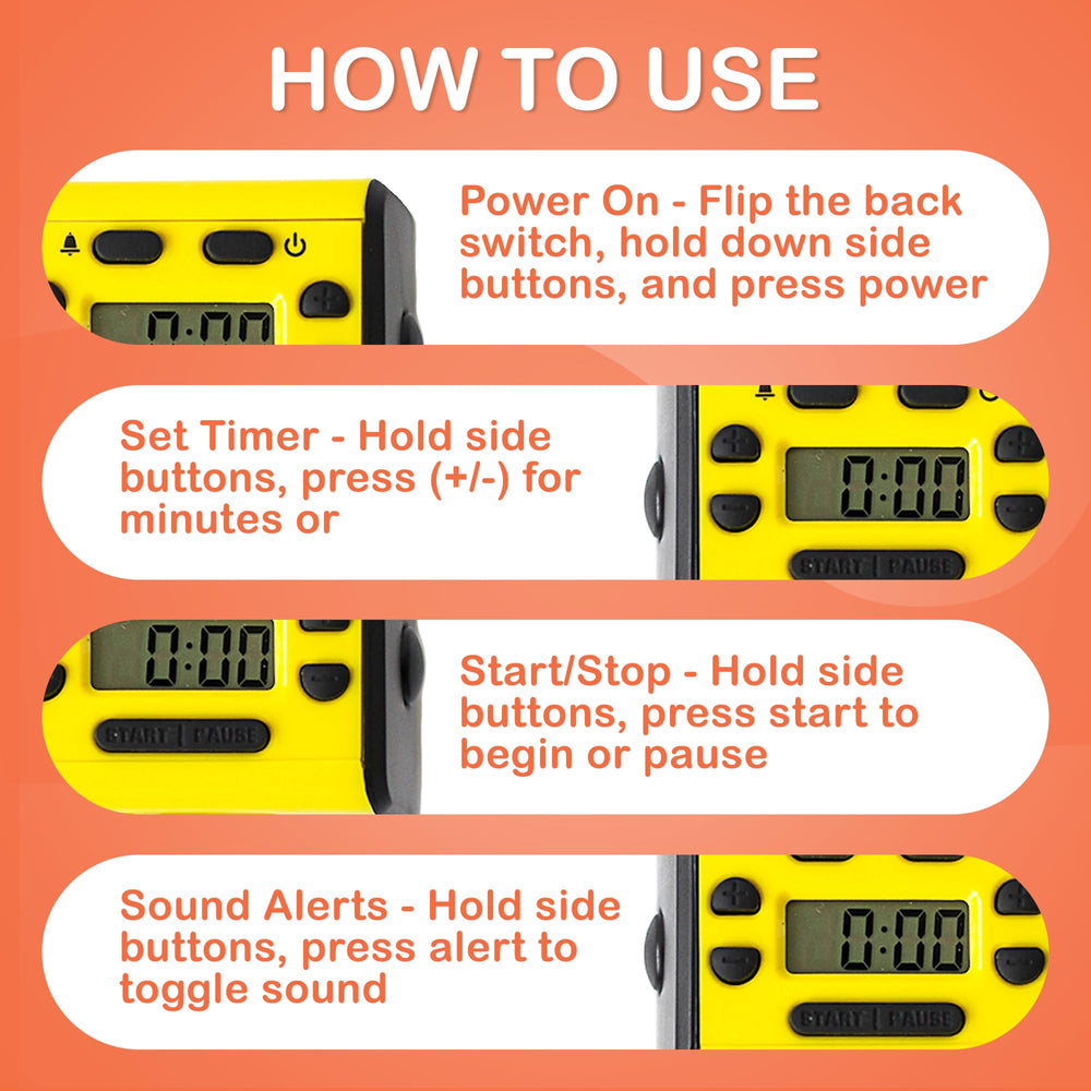 Stoplight Golight Timer compact portable size ideal for travel and classroom.