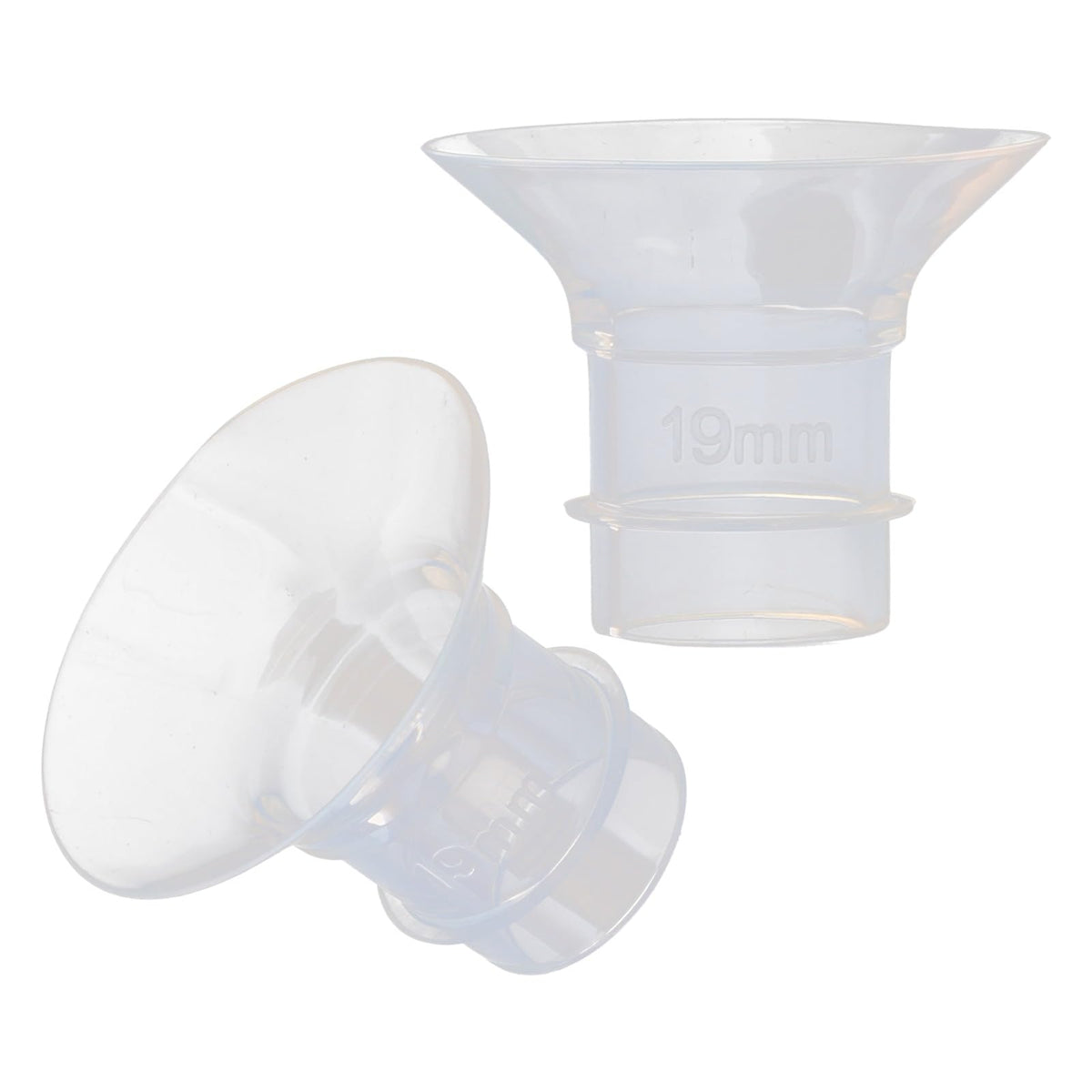 Store Supply Hunter 19mm flange inserts fit 24mm flanges for comfortable pumping.