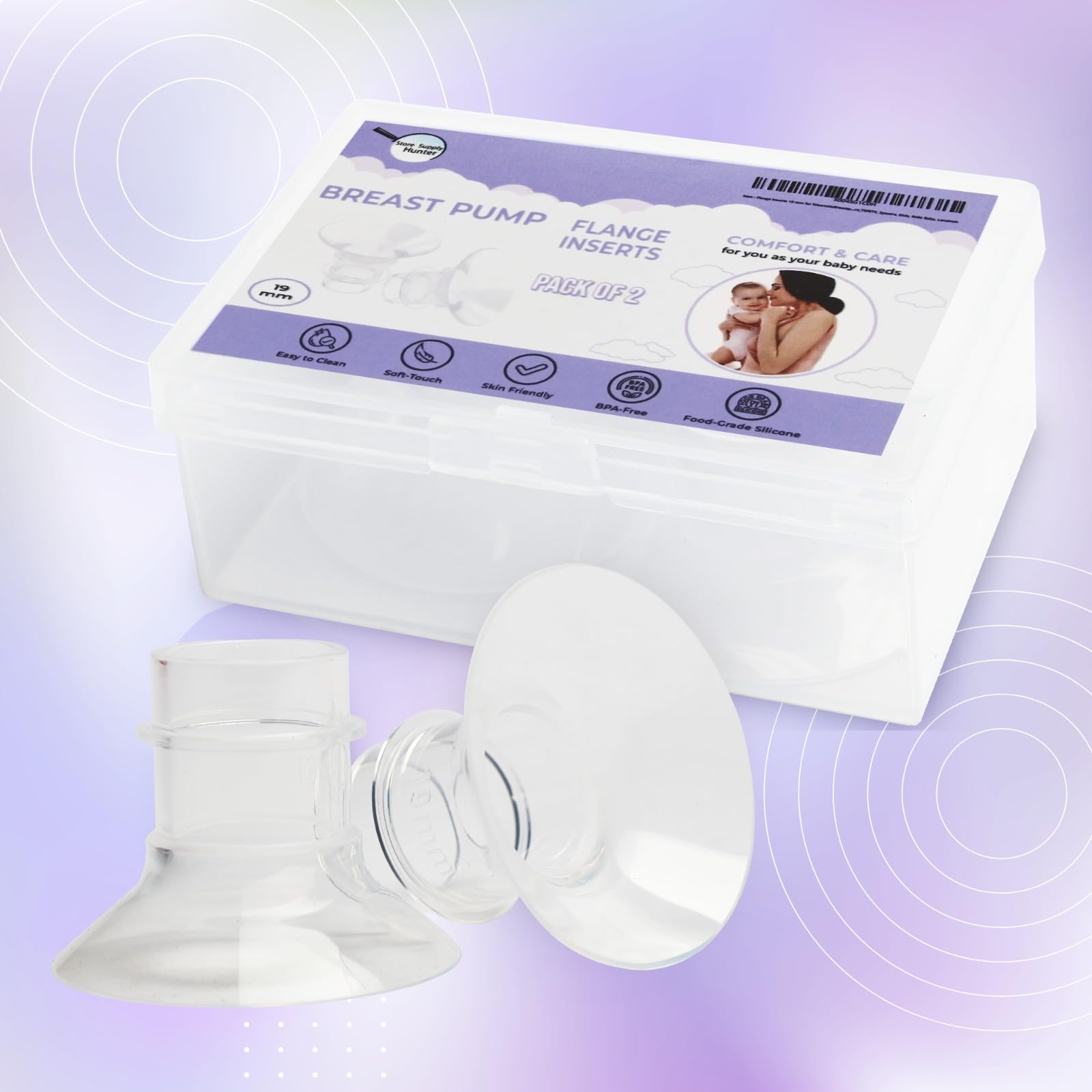 Hygienic pumping accessory that fits with 24mm flange setups.