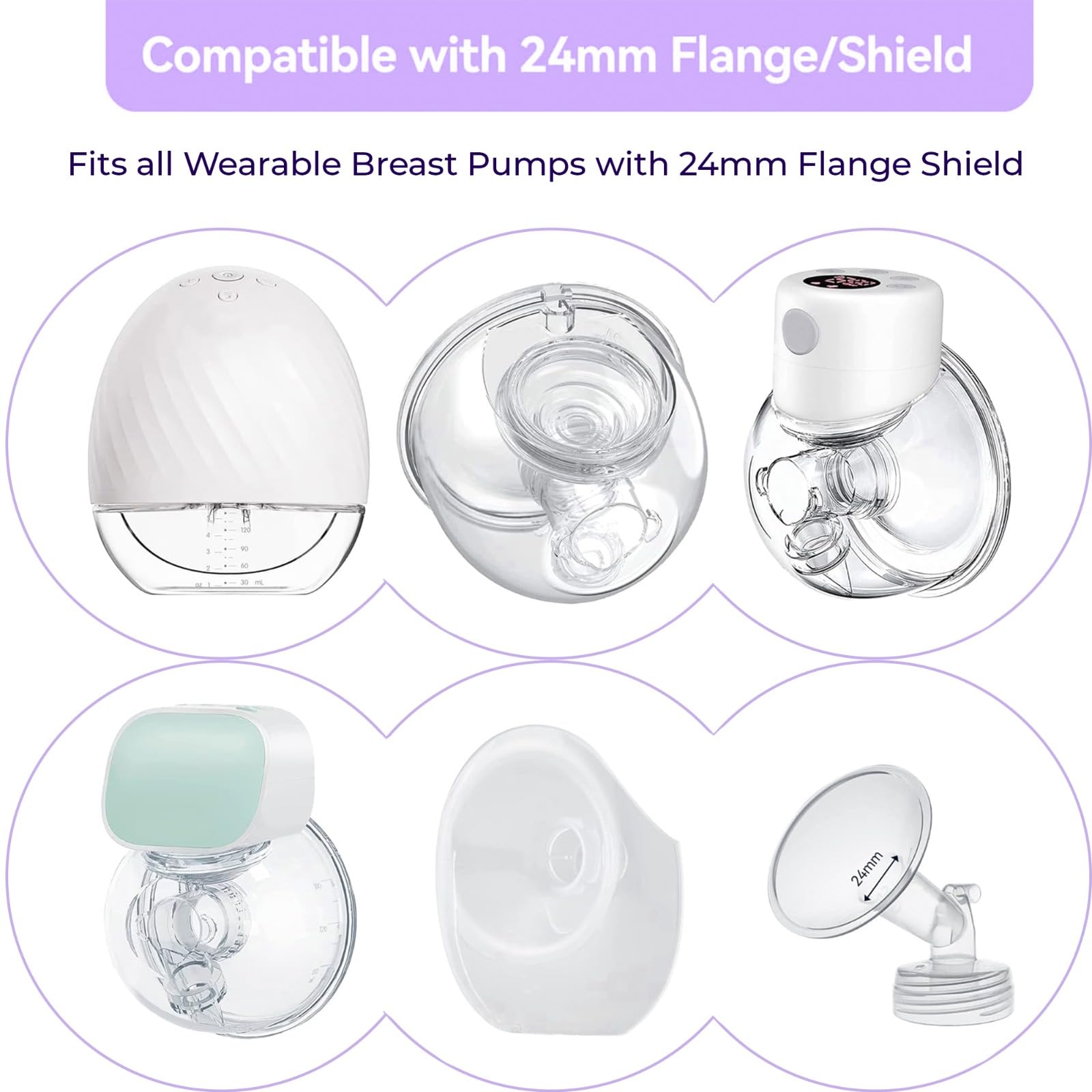 Two-pack provides a spare for busy pumping schedules and travel.