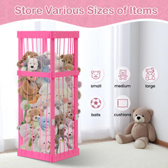 Storenization large toy storage zoo helps tidy bedrooms and play areas efficiently.